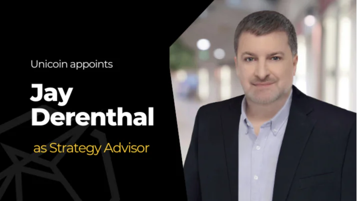 Unicoin Accelerates Growth with Notable Addition of Strategy Advisor Jay Derenthal