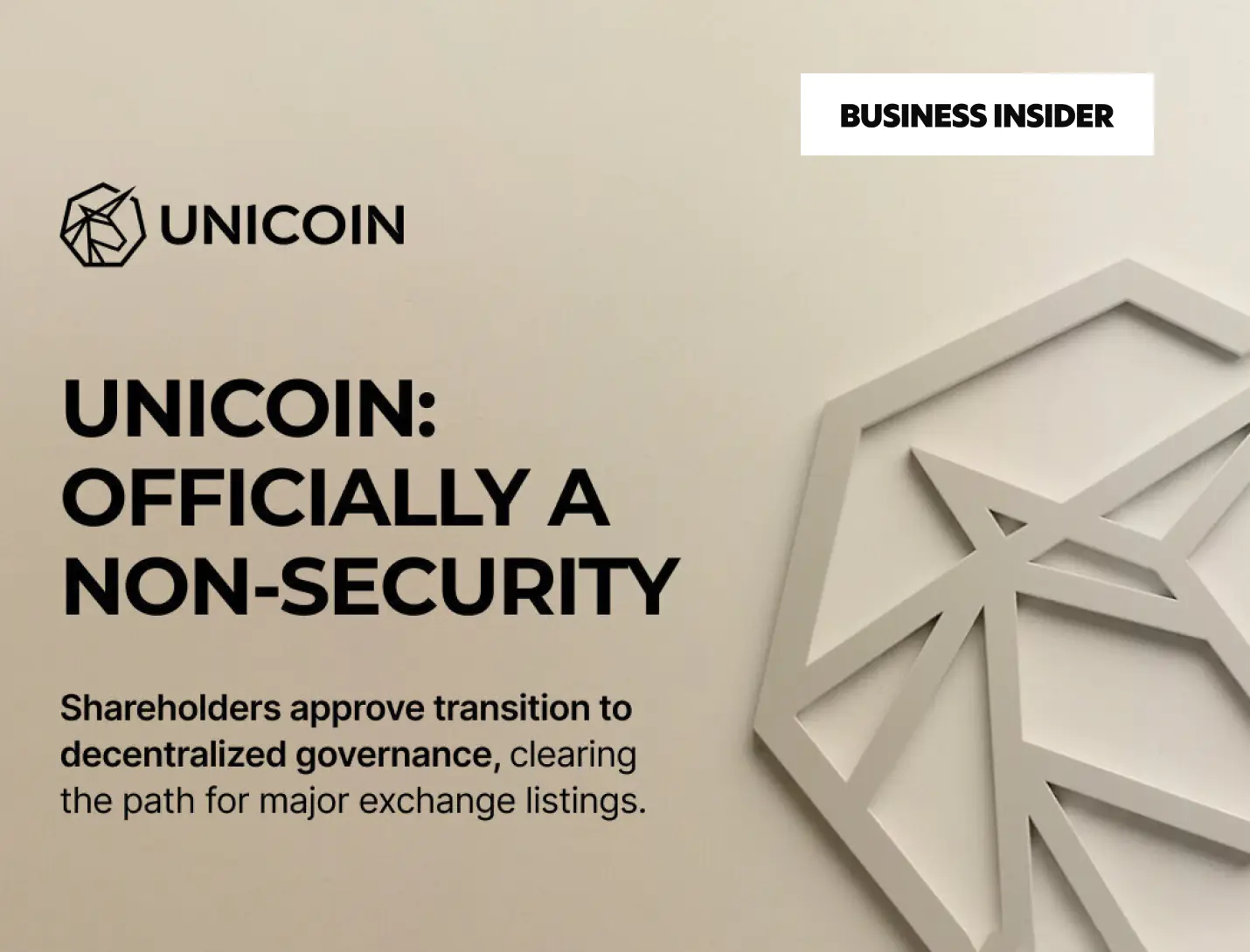 Unicoin Set for Crypto Exchange Debut Following Key Shareholder Approval